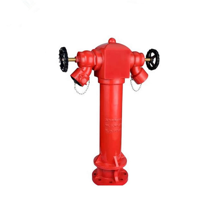 BS750 DUCTILE CAST IRON 2 WAY PILLAR TYPE LANDING FIRE HYDRANT