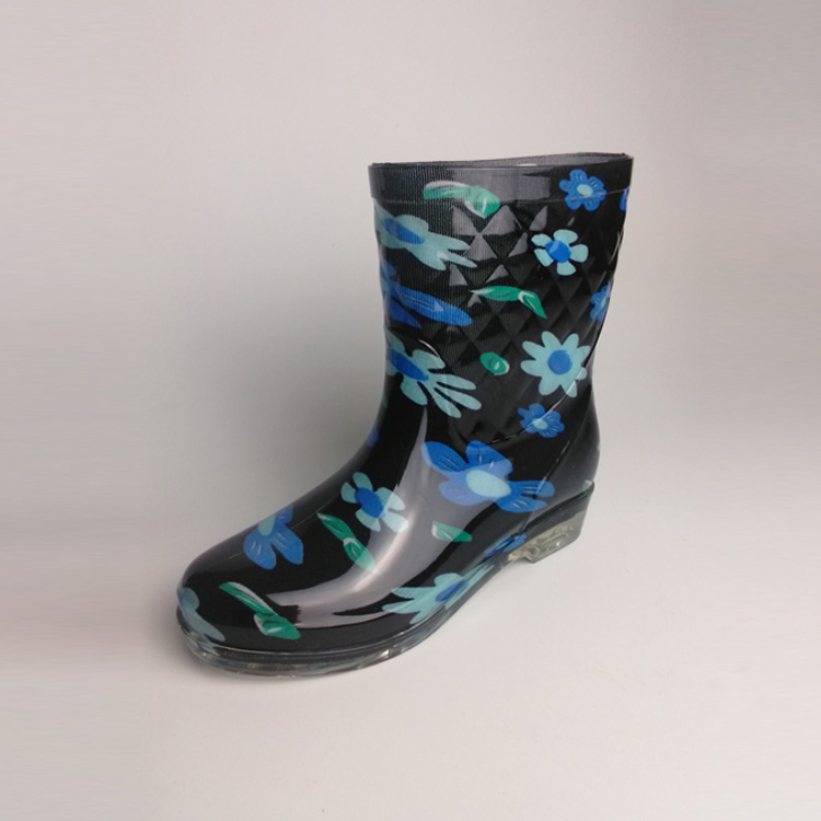 CHEAP CAMO PRINT PVC RAIN GUMBOOTS GIRLS WELLINGTON GUMBOOTS RUBBER SAFETY BOOTS