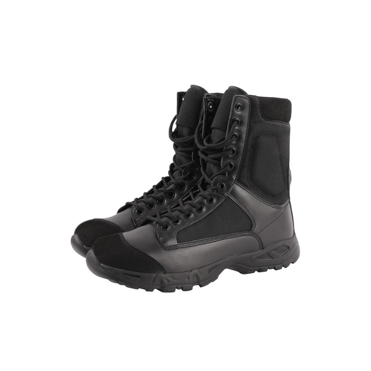 OUTDOOR MILITARY BLACK SAFETY BOOTS TACTICAL ARMY COMBAT MANUFACTURER BOOTS