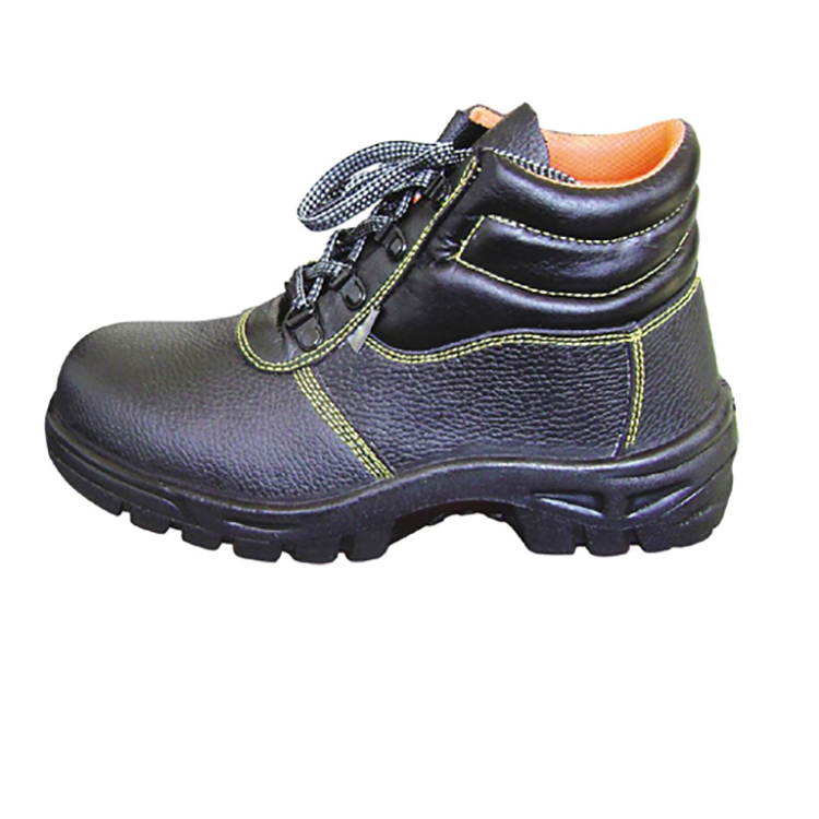 GOOD QUALITY GENUINE LEATHER HIGH ANKLE SAFETY FOOTWEAR FB-802AB