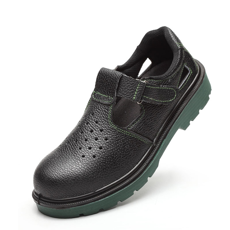 GOOD QUALITY GENUINE LEATHER HIGH ANKLE SAFETY FOOTWEAR