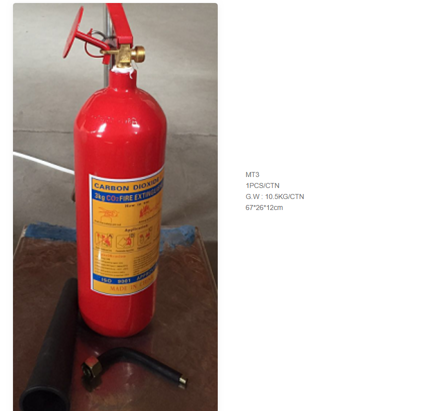 CO2 Fire Extinguishers MT25