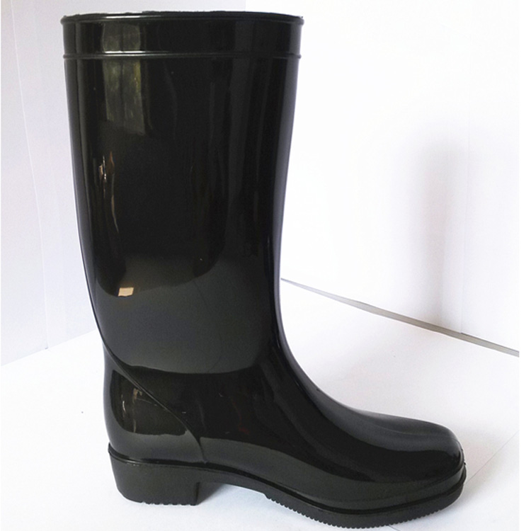 NEW DESIGN BLACK WELLINGTON GUMBOOTS RUBBER BUCKLE EVA ELECTRICAL INSULATION GUMBOOTS