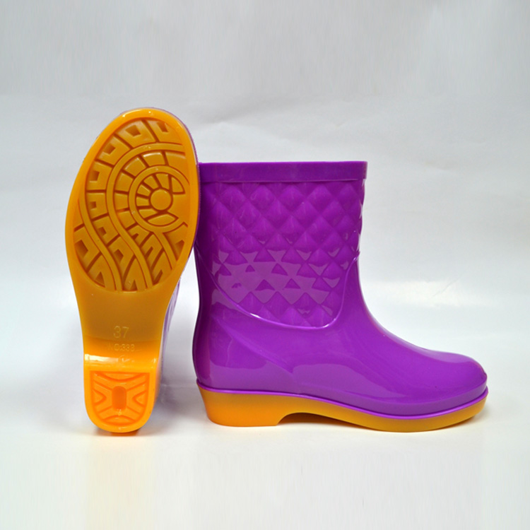 bright colored boots