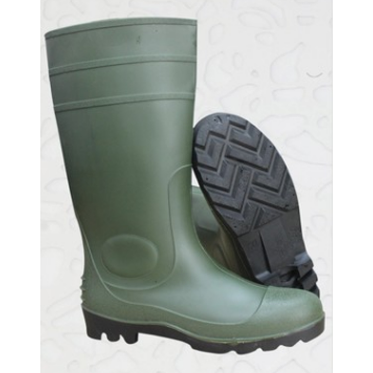 PVC RAIN SHOES WITH STEEL HEAD RAIN BOOTS FB-E0106