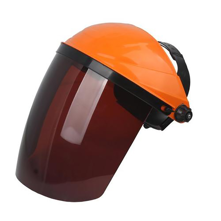 SAFETY HELMET WITH PC PVC ORGANIC DUST PROOF VISOR WELDING FACE SHIELD SG-033