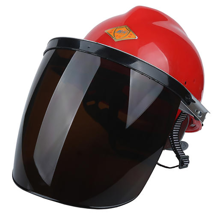 SAFETY HELMET WITH PCPVC ORGANICDUST PROOF VISOR WELDING FACE SHIELD SG-016