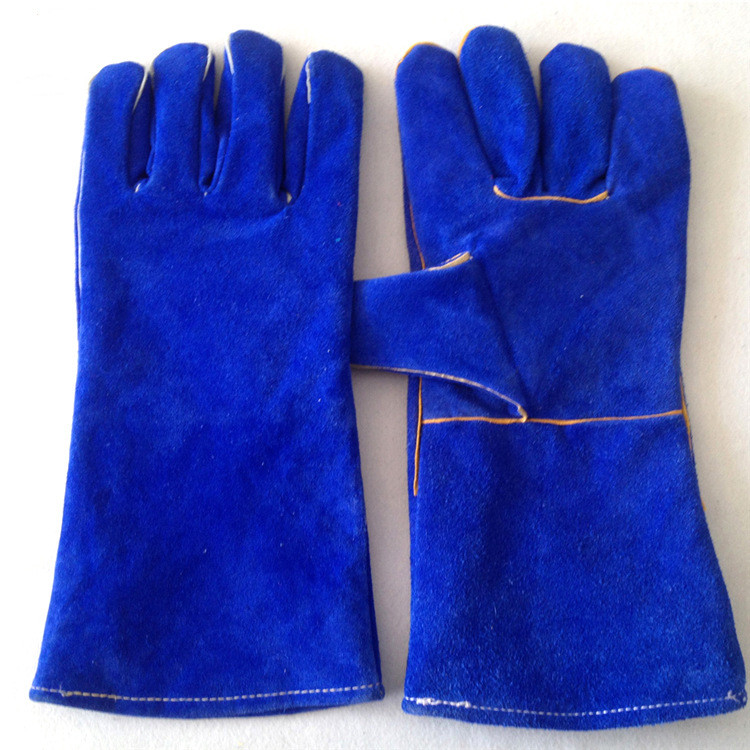 China Working Construction Hand Cow Leather  Gloves