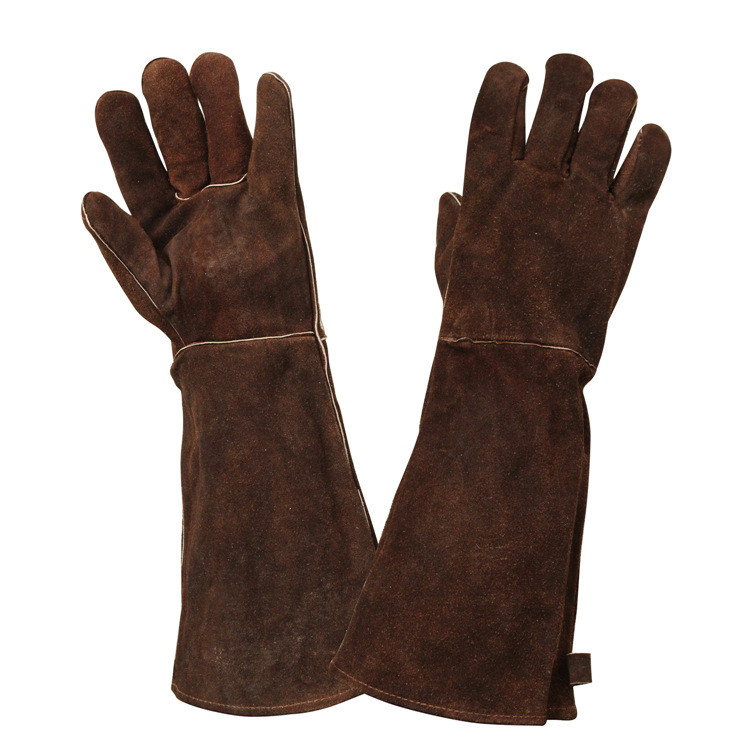 Industrial Garden Cut Resistant Leather Protective Gloves