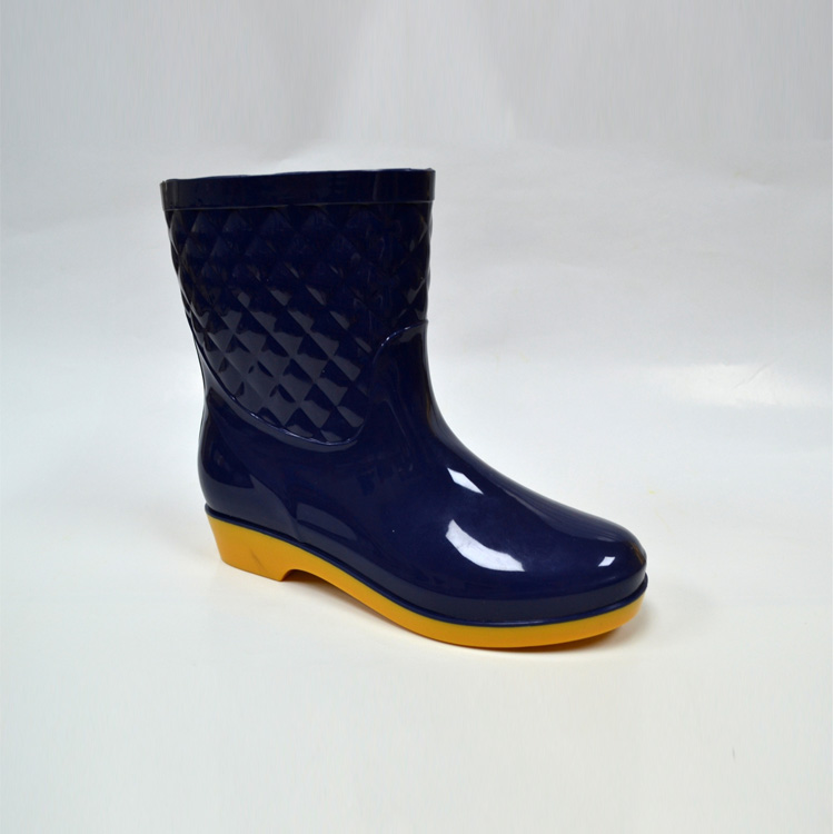 WHOLESALE WOMEN PVC ADULT RUBBER BOOTS ADULT CHEAP RAIN RUBBER BOOTS